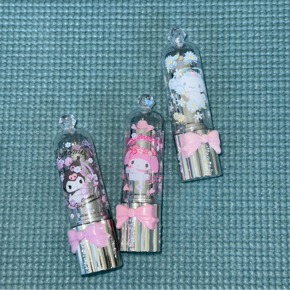 Set of 3: twist up mini pens